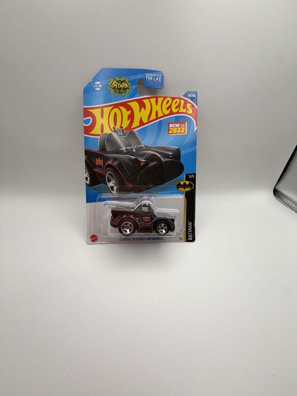 Hot Wheels 2022 Classic TV Series Batmobile Tooned Batman 78/250